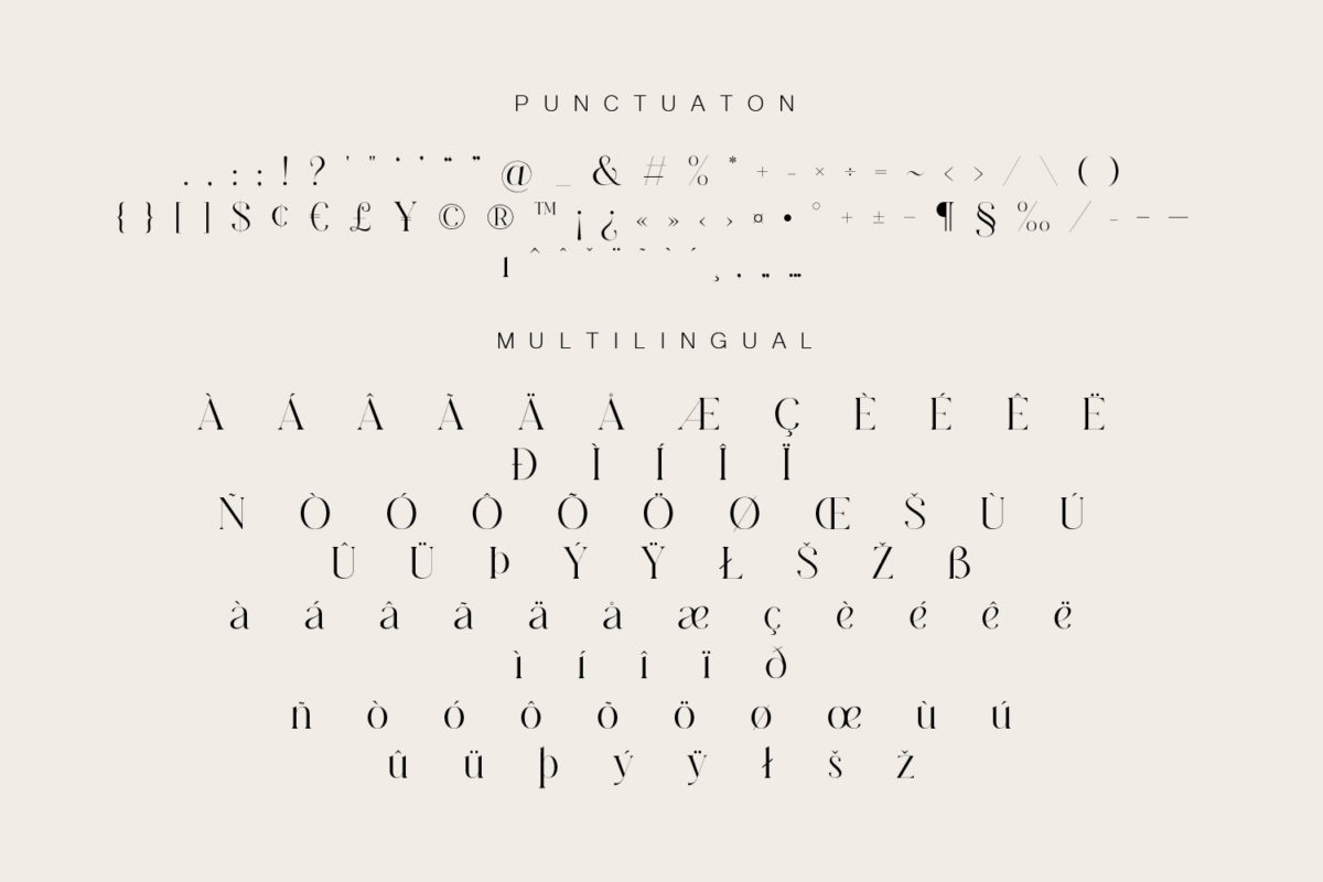 Diastema Modern Ligature Serif Font Preview 13