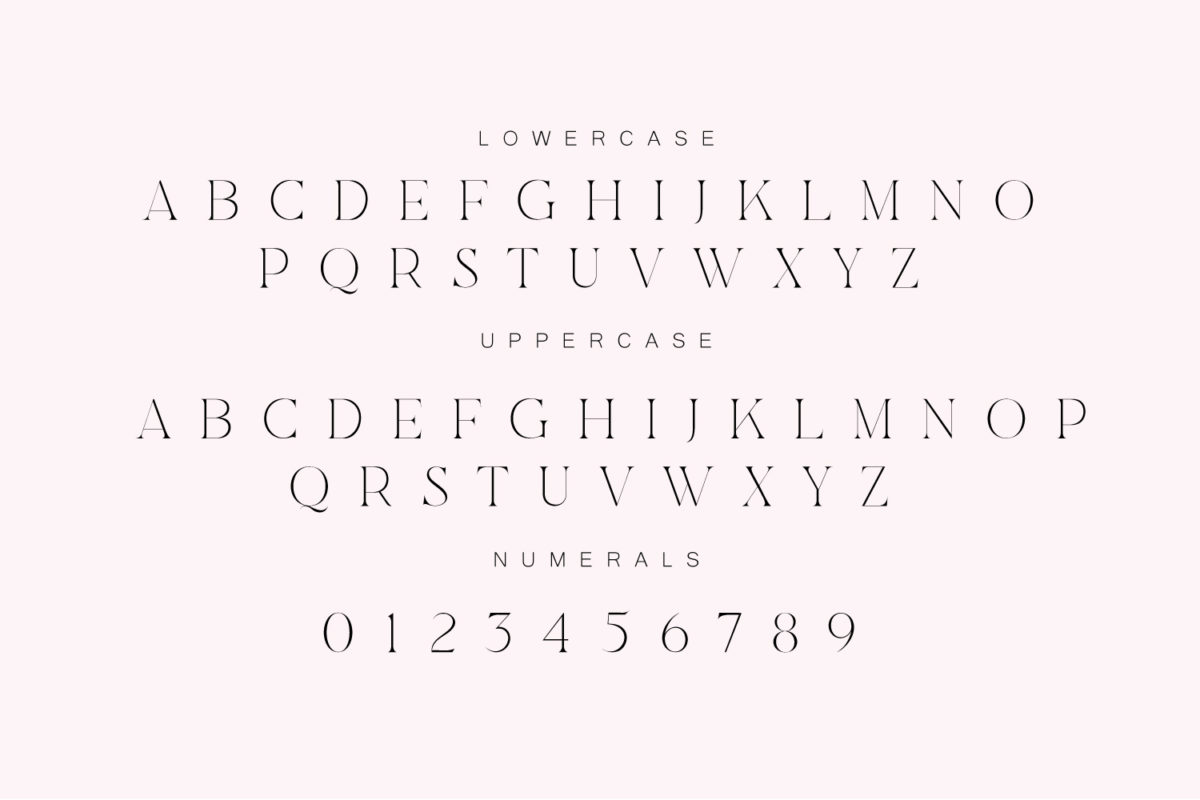 Asfire Modern Ligature Serif Font Preview 09