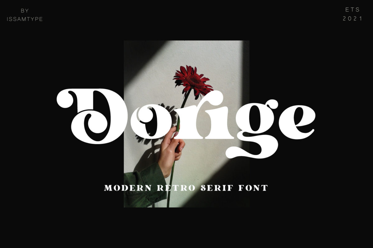 Dorige Modern Retro Serif Font Preview 01